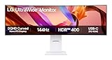 LG 49U950A-W, 124,5 cm (49'), 5120 x 1440 Pixel, Dual QHD, LED, 5 ms, Schwarz, Wei?