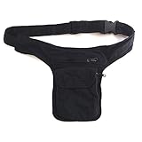 Marsupio Laterale Hipper Nero, Nero , M