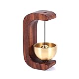 Campanello per Negozianti, Campanello Magnetico per Porta Campanello in Legno per Negozianti per Frigorifero Giardino Cortile Ristorante Veranda Casa Affari Regalo Speciale