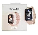 Samsung Galaxy Fit3 (oro rosa), display AMOLED 40 mm aluminio, monitoraggio fitness e salute, batteria 13 giorni ricarica rapida, 5 ATM