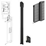 Dieffematic Costa di Sicurezza Meccanica per Automazione Cancello Scorrevole - Dispositivo Elettromeccanico 170 cm