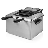Princess Friggitrice Elettrica ad Olio, 3270 Watt, 5 Litri, Metallo Smaltato e Acciaio Inox,185000