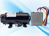 Gowe Truck Sleeper condizionatore d' aria R134 A DC 12 V compressore per condizionatore d' aria di camion Cab Mineraria Construction Machine gru Grab