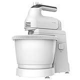 Cecotec Miscelatore di Aste PowerTwist 500 Gyro, di 500 W e Bol auto giratorio (Miscelatore Ad Aste, Con Ciotola Autorotante)