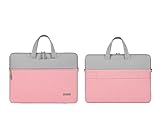 SOENS Borsa a tracolla for laptop adatta for Apple MacBook Air Pro 13 14 15 Borsa a tracolla for notebook da 16 pollici(Pink,13inch)