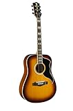 EKO GUITARS - Ranger VI VR Eq, Chitarra Acustica Elettrificata, Serie 'Vintage Reissue', Top in Abete, Fasce e Fondo in Mogano, Manico in Mogano, Tastiera in South American Roupanà, Colore Honey Burst