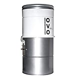 OVO Aspirapolvere centralizzato 630 Airwatt 25 litri - Aspirazione centralizzata fino a 250 M2 - nuovo, esistente, ristrutturazione, garanzia 10 anni, grigio