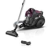 Bosch BGC05AAA1 Aspirapolvere a Traino Senza Sacco con Filtro Igienico PureAir, Design Compatto, Potente, Viola