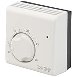 POLY POOL | PP1461 Termostato Ambientale Elettromeccanico 230V - Campo Regolazione +5°C/+30°C - da Parete Funzione Antigelo e Segnale Luminoso per Caldaia