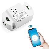 1PC Interruttore Alexa Luci, Interruttore WiFi, Interruttores Smart Compatibile Con Alexa, Google Home, interruttores intelligente Controllo Vocale Controllo Tuya/Smart Life APP
