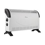 ARDES - AR4C06 Termoconvettore Elettrico KALOR 1500W - Termoconvettore con Termostato -Termo Convettore Aria Calda 2 Potenze Stufa Elettrica per Riscaldare Casa e Ufficio - Stufa Elettrica Smart