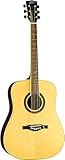 EKO GUITARS - ONE D150E NATURAL,Chitarra Acustica Elettrificata Dreadnought, Serie ONE,Amplificata con Sistema Fishman Presys II, Fasce e Fondo Mogano, Top Abete, Colore Natural