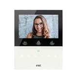 URMET Videocitofono WiFi 5 pollici Bianco URMET 1760/16U per impianti 2 fili