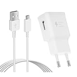 Caricabatterie USB Ricarica Rapida e 1,5 m Cavo Micro USB Per Samsung Galaxy S7 S6 Edge S5 S4 S3 A3 J7 J6 J5 J3 Note 5/4, Tab4 Tab3, LG, HTC, Huawei, Xiaomi, Nexus, PS4, Android Caricatore Veloce