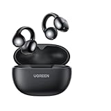 UGREEN HiTune S3 Cuffie Bluetooth 5.4, Auricolari Sport con Clip Aperta, Cancellazione del Rumore ENC, Hi-Fi Stereo e Bassi Profondi, 30H di Autonomia, Ricarica Rapida USB-C, IPX5 Impermeabile, Nero
