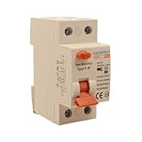 Interruttore Differenziale Tipo F-SI Super Immunizzato, Salvavita 40A, RCCB 0.3A 1P+N 10kA 300mA 2 Moduli, Risolvi Scatti Indesiderati da Armoniche e Sovratensioni Impulsive