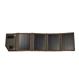 150W pannello solare pieghevole borsa esterna impermeabile a carica rapida for telefono cellulare Power Bank campeggio escursionismo 3/4 volte Uscita Ideale(80W 5V 750X130mm)