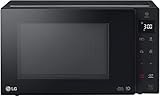 LG MH6336GIB Forno Microonde Smart Inverter con Grill al Quarzo, 23 Litri, 1000 W, Programmi Automatici, 5 Livelli di Potenza Regolabili - Nero Fumè
