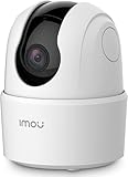 Imou 3MP Telecamera Wi-Fi Interno, 2K Videocamera di Sorveglianza, Tracciamento del Movimento con Rilevamento Umano, Audio Bidirezionale, 2,4ghz, MicroSD fino a 512GB