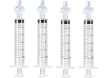 Blendura 4 PCS Siringa per Lavaggi Nasali Bambini 10 ml, Baby Doccia Nasale Sicuro e Confortevole, Irrigazione Nasale Riutilizzabile Portatile Aspiratore Nasale