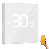 Termostato intelligente per acqua: riscaldamento a pavimento e caldaia a gas, Smart Tuya WiFi termostato per riscaldamento, Smart Digital termostato da parete con controllo vocale compatibile con