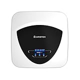 Ariston Andris Elite Wifi - Scaldabagno Elettrico 30 Litri U/5 EU Sopralavello 44,6x40x44,6 - Boiler Elettrico con ABS Risparmio Energetico e Sicurezza 1200W, Classe Energetica A Compatibile con Alexa