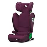Kinderkraft JUNIOR FIX 2 I-SIZE Seggiolino auto 15-36 kg, Gruppo 2-3, 100-150 cm, con Isofix, Poggiatesta regolabile, Sistemi di sicurezza, Leggero Facile da trasportare, Facile da pulire, Borgogna