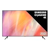 Samsung TV UE50AU7190UXZT - Smart TV 2022, Modello AU7190, Crystal UHD 4K, Compatibile con Alexa, DVB-T2, Grigio (Titan Grey), 50' [Escl. Amazon]