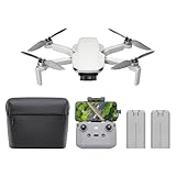 DJI Mini 4K Camera Drone Combo, drone per adulti, fotocamera 4K UHD,  249 g, stabilizzatore 3 assi, trasmissione video 10 km, return automatico, 2 batterie per tempo di volo fino a 62 minuti