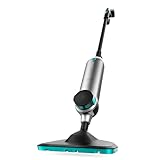 Cecotec Pulitore a Vapore Verticale con Cavo HydroSteam 3030 Blaze. 1500W, 330ml, Vapore 20-30g/min, Riscaldamento Rapido 30Sec, 3 Livelli Controllo Vapore, Filtro Acqua, Filtro Anticalcare Removibile
