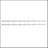 Generico KIT 2 BARRE LED TV PER TELEFUNKEN TE32278B35TXD TE32282B301C10D TE32269B40Y2H