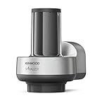 Kenwood Tagliaverdure a spirale KAX700PL Accessorio per impastatrici planetarie, 5 coni in dotazione per 5 diversi tipi di taglio pappardelle, linguine, spaghetti, tagliatelle e reginette