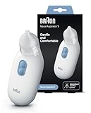 Braun Aspiratore nasale 1 , Dispositivo per la rimozione del muco , Sollievo per il naso bloccato |Aspirazione elettrica |Adatto a neonati e bambini , Lavabile in lavastoviglie , BNA100