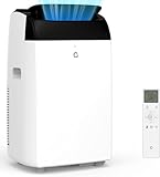 Condizionatore Portatile 12000 BTU, 4-in-1Climatizzatore Portatile Con Deumidificatore, Air Conditioner Con Display Digitale e Telecomando, Funzionamento Silenzioso, 24H Timer, Copertura 51 ㎡