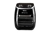Ariete 4619 Airy Fryer Oven - Friggitrice ad Aria e Forno Elettrico con Girarrosto - Cestello Rotante - Essiccatore - 2000 Watt - 11 Litri - Nero