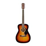 Fender CC-60S Chitarra Acustica Concerto, Tastiera in Noce, Tonalità Marrone, Include lezioni virtuali gratuite su Fender Play
