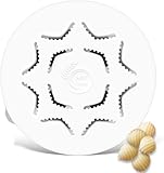 MY PASTA – Conchiglie Rigate S – Trafile a disco macchina pasta | Trafila per pasta avanzata per macchina per pasta fatta in casa, compatibile con macchina per pasta Philips serie 7000