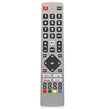 Sostituzione avanzata del telecomando Sharp, telecomando per TV Sharp Aquos compatibile con vari televisori, nessuna configurazione necessaria