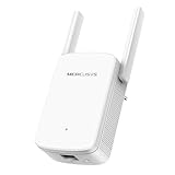 MERCUSYS ME30 Ripetitore Wifi Dual-Band 1200 Mbps, Ripetitore Potente per Casa, WiFi Extender e Access Point, Amplificatore, Compatibile con Tutti i Modem Router, AC1200