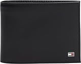 Tommy Hilfiger Uomo Portafoglio Eton con Scomparto Monete, Nero (Black), Taglia Unica