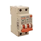 Interruttore Differenziale Magnetotermico Tipo A 300mA 32A C32, Bipolare 2P (NO 1P+N), Curva C 6kA, Doppio Leva con Diagnostica Visiva, 2 Moduli DIN, Serie PL8M2