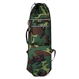 Borsa Impermeabile per Skateboard e Longboard - Zaino Portatile da Trasporto (Verde)