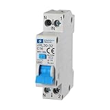 ELEKTRONOVA Interruttore Magnetotermico differenziale 1P+N 16A 4.5kA 30mA – 1 Moduli DIN – 220V