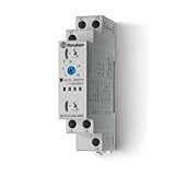 Finder 800102400000PAS - Relé temporizzato modulare, multifunzione e multitensione 1RT 16 A da 24 A 240 Vac/dc, regolazione da 0,05 secondi a 10 giorni