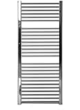 Heated Towel Rail Radiator Design Chromed Design Horizontal Steel Tubes Alessia (Cm 55 x 150 int. 50 35 tubes 516W)