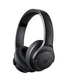 Soundcore by Anker Q20i Cuffie Bluetooth Cancellazione Rumore Attiva Ibrida, Cuffie Bluetooth Wireless Over Ear, 40 Ore ANC, Hi-Res audio, Bassi Potenti, Personalizza con App, Modalità Trasparenza