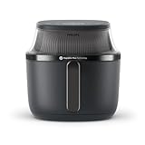 Philips Airfryer Serie 3000: Friggitrice ad aria da 6,2L con finestrella, Tec. RapidAir Plus, 16 modalità di cottura, 90% grassi in meno, facile da pulire, touchscreen, risparmio energetico (NA330/00)
