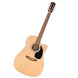 Fender Alternative Series CE Dreadnought Chitarra Acustica Elettrica, Chitarra per Principianti, con garanzia di 2 anni, include Accordatore integrato e Controlli di volume e tono integrati, Sunburst