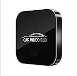 Car Video Box per Auto – Trasforma lo Schermo in Smart TV con Netflix, YouTube, CarPlay e Android Auto Wireless – Facile da Usare, Compatibile con la Maggior Parte delle Auto, Plug & Play