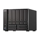 QNAP TS-H973AX-8G Server Nas e di archiviazione V1500B Collegamento ethernet LAN Tower Nero TS-H973AX-8G, Nas, Tower, AMD Ryzen, V1500B, Nero